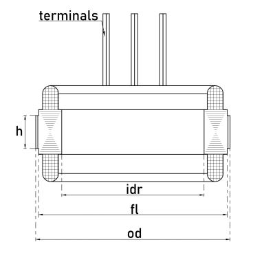 Статор генератора TT74705