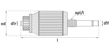 Ротор стартера TT71250