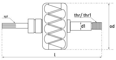 Ротор генератора TT71704