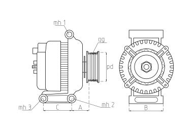 Генератор 11668N