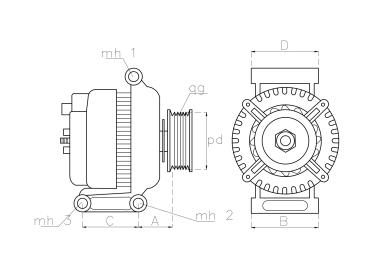 Генератор 21611N