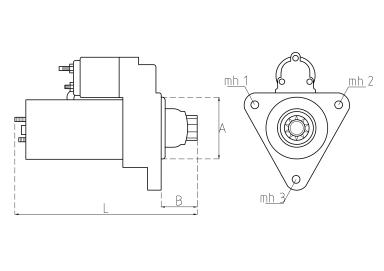 Стартер TT15322 PRO